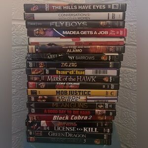 20 DVD’s